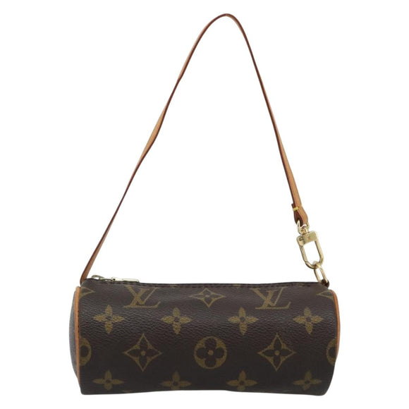 LOUIS VUITTON Monogram Papillon Pouch LV Auth 191585