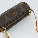 LOUIS VUITTON Monogram Papillon Pouch LV Auth 191585-6