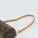 LOUIS VUITTON Monogram Papillon Pouch LV Auth 191585-8