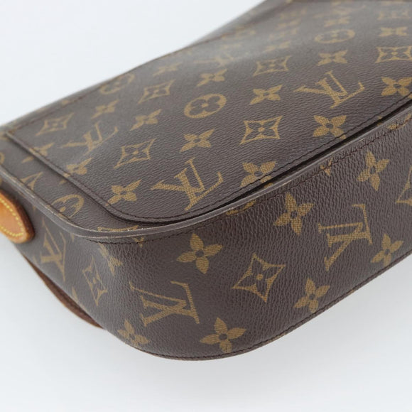 LOUIS VUITTON Monogram Saint Cloud GM Shoulder Bag M51242 LV Auth 191586