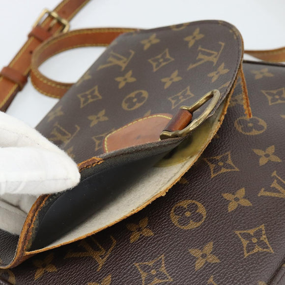 LOUIS VUITTON Monogram Saint Cloud GM Shoulder Bag M51242 LV Auth 191586