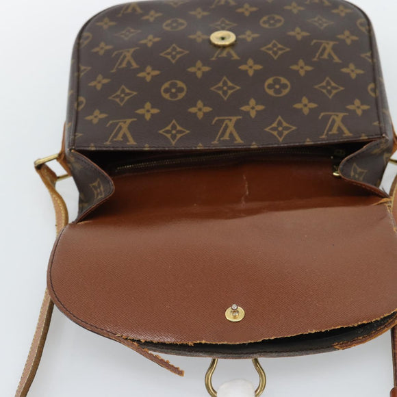 LOUIS VUITTON Monogram Saint Cloud GM Shoulder Bag M51242 LV Auth 191586