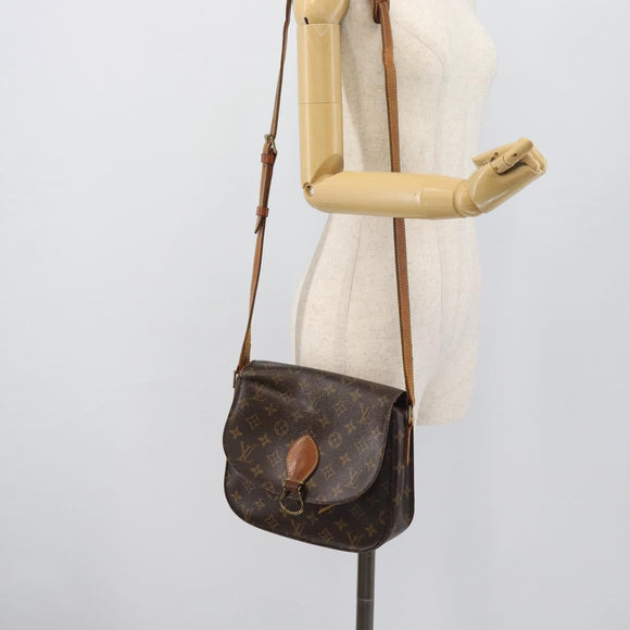 LOUIS VUITTON Monogram Saint Cloud GM Shoulder Bag M51242 LV Auth 191586
