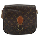 LOUIS VUITTON Monogram Saint Cloud GM Shoulder Bag M51242 LV Auth 191586-13