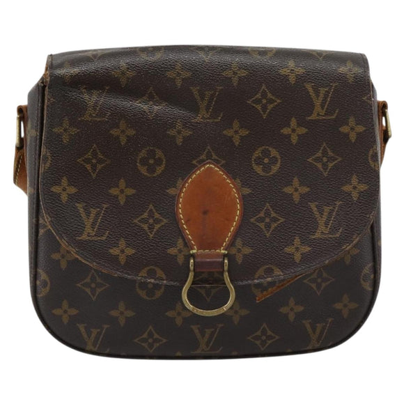LOUIS VUITTON Monogram Saint Cloud GM Shoulder Bag M51242 LV Auth 191586