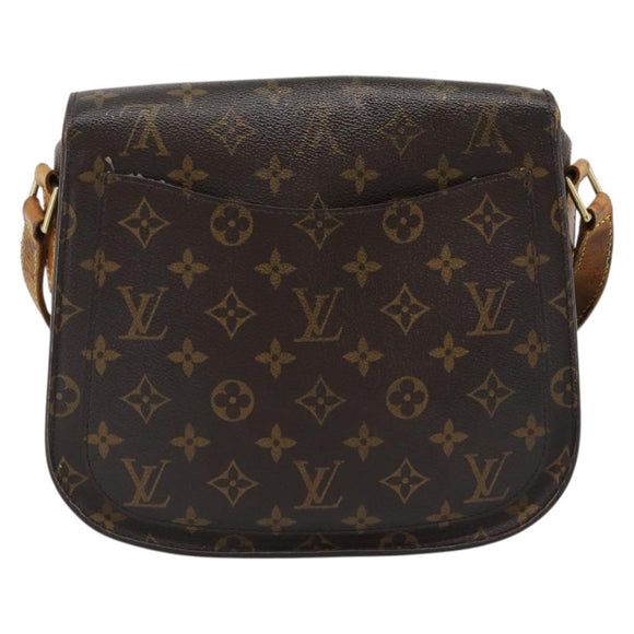 LOUIS VUITTON Monogram Saint Cloud GM Shoulder Bag M51242 LV Auth 191586