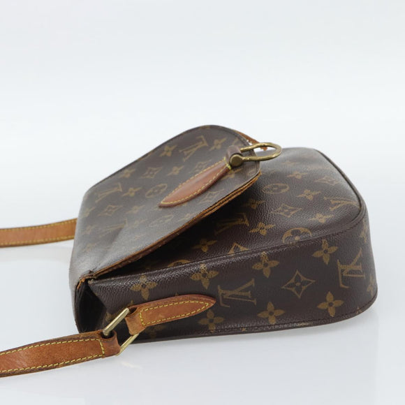 LOUIS VUITTON Monogram Saint Cloud GM Shoulder Bag M51242 LV Auth 191586