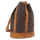 LOUIS VUITTON Monogram Randonnee PM Shoulder Bag M42243 LV Auth 191588-1