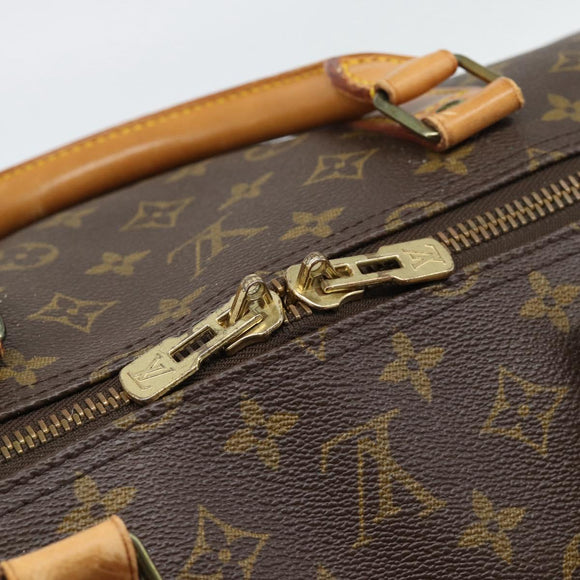 LOUIS VUITTON Monogram Keepall 60 Boston Bag M41422 LV Auth 191590