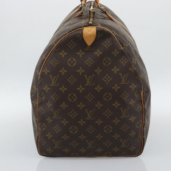 LOUIS VUITTON Monogram Keepall 60 Boston Bag M41422 LV Auth 191590