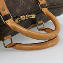 LOUIS VUITTON Monogram Keepall 60 Boston Bag M41422 LV Auth 191590-7