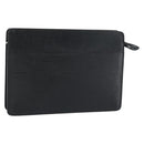 LOUIS VUITTON Epi Pochette Homme Clutch Bag Black M52522 LV Auth 191593-1