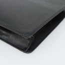 LOUIS VUITTON Epi Pochette Homme Clutch Bag Black M52522 LV Auth 191593-15
