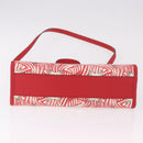 GUCCI Yuko Higuchi Hand Bag PVC 2way Red 630542 Auth 191602SM-5