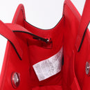 GUCCI Yuko Higuchi Hand Bag PVC 2way Red 630542 Auth 191602SM-21