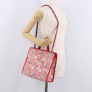 GUCCI Yuko Higuchi Hand Bag PVC 2way Red 630542 Auth 191602SM-23