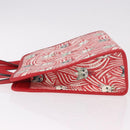 GUCCI Yuko Higuchi Hand Bag PVC 2way Red 630542 Auth 191602SM-4
