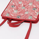 GUCCI Yuko Higuchi Hand Bag PVC 2way Red 630542 Auth 191602SM-6