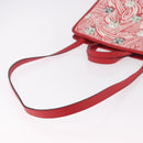 GUCCI Yuko Higuchi Hand Bag PVC 2way Red 630542 Auth 191602SM-9