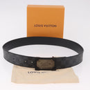 LOUIS VUITTON Damier Grafitte Stateinture NeoTrunk Belt M0184 LV Auth 191603M-10