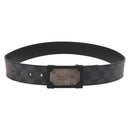 LOUIS VUITTON Damier Grafitte Stateinture NeoTrunk Belt M0184 LV Auth 191603M-1