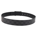 LOUIS VUITTON Damier Grafitte Stateinture NeoTrunk Belt M0184 LV Auth 191603M-2
