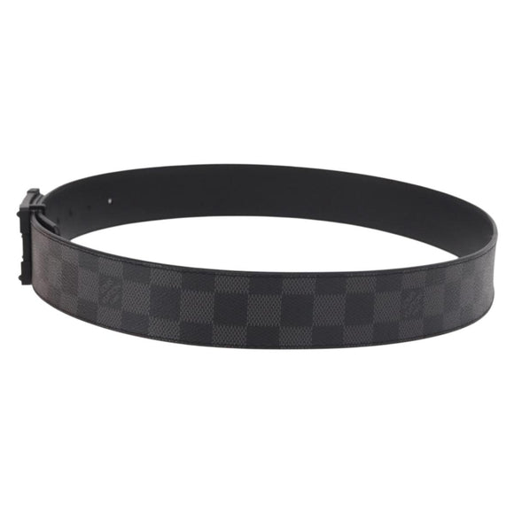 LOUIS VUITTON Damier Grafitte Stateinture NeoTrunk Belt M0184 LV Auth 191603M