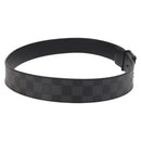 LOUIS VUITTON Damier Grafitte Stateinture NeoTrunk Belt M0184 LV Auth 191603M-4