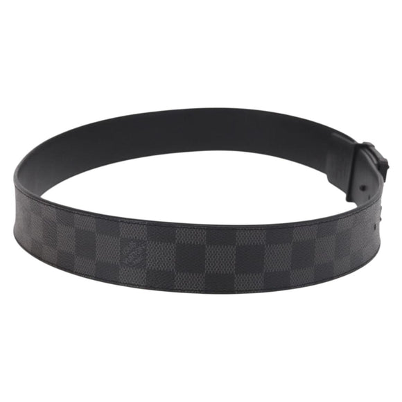 LOUIS VUITTON Damier Grafitte Stateinture NeoTrunk Belt M0184 LV Auth 191603M