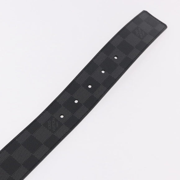 LOUIS VUITTON Damier Grafitte Stateinture NeoTrunk Belt M0184 LV Auth 191603M