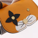 LOUIS VUITTON Monogram Etui Earphone Cat Airpods Pro Case GI0862 Auth 191604-17