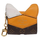 LOUIS VUITTON Monogram Etui Earphone Cat Airpods Pro Case GI0862 Auth 191604-2