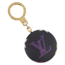 LOUIS VUITTON Monogram Multicolor Astropill Key Holder Black M51912 Auth 191606-1