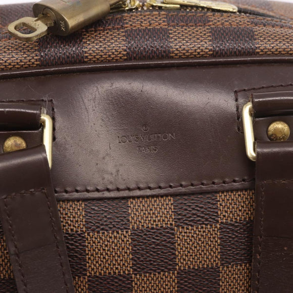 LOUIS VUITTON Damier Ebene SPO Excursion Hand Bag LV Auth 191612V