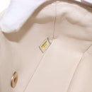 CHANEL Mini Matelasse 20 Chain Shoulder Bag Leather Ivory Gold CC Auth 191613SM-26