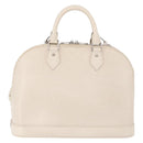 LOUIS VUITTON Epi Alma PM Hand Bag Yvoire White M4030J LV Auth 191616A-13