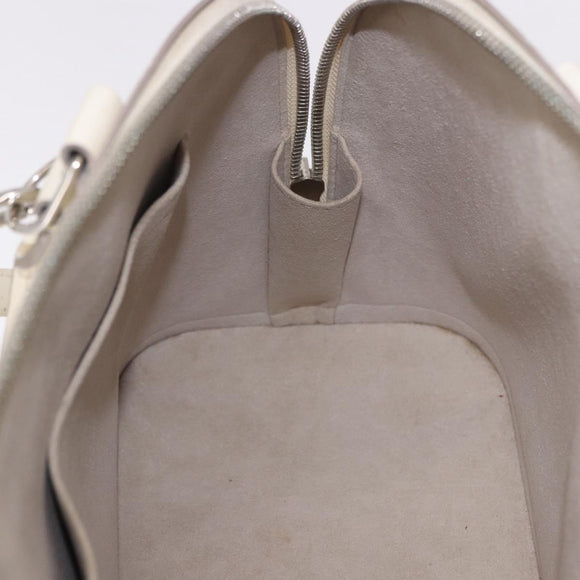 LOUIS VUITTON Epi Alma PM Hand Bag Yvoire White M4030J LV Auth 191616A