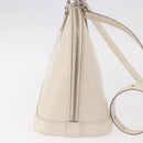 LOUIS VUITTON Epi Alma PM Hand Bag Yvoire White M4030J LV Auth 191616A-4