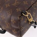 LOUIS VUITTON Monogram Palm Springs Mini Backpack M42971 LV Auth 191617A-18
