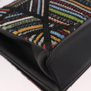 Christian Dior Chain Shoulder Bag Beads Multicolor Gold Auth 191618M-15