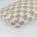 LOUIS VUITTON Damier Azur Pochette Accessoires Pouch N51986 LV Auth 191619-18