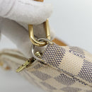LOUIS VUITTON Damier Azur Pochette Accessoires Pouch N51986 LV Auth 191619-8