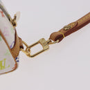 LOUIS VUITTON Monogram Multicolor Trousse Wapity Pouch White M58033 Auth 191622V-9