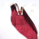LOUIS VUITTON Monogram Multicolor Trousse Wapity Pouch White M58033 Auth 191622V-19