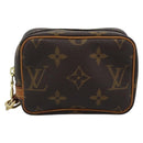 LOUIS VUITTON Monogram Trousse Wapity Pouch M58030 LV Auth 191623A-13