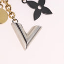 LOUIS VUITTON CaleidoV Bag Charm Metal Gold Tone Silver M67377 LV Auth 191624M-9