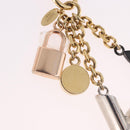 LOUIS VUITTON CaleidoV Bag Charm Metal Gold Tone Silver M67377 LV Auth 191624M-14