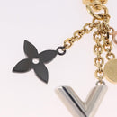 LOUIS VUITTON CaleidoV Bag Charm Metal Gold Tone Silver M67377 LV Auth 191624M-2
