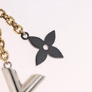 LOUIS VUITTON CaleidoV Bag Charm Metal Gold Tone Silver M67377 LV Auth 191624M-8
