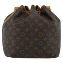 LOUIS VUITTON Monogram Petit Noe Shoulder Bag M42226 LV Auth 191632-2